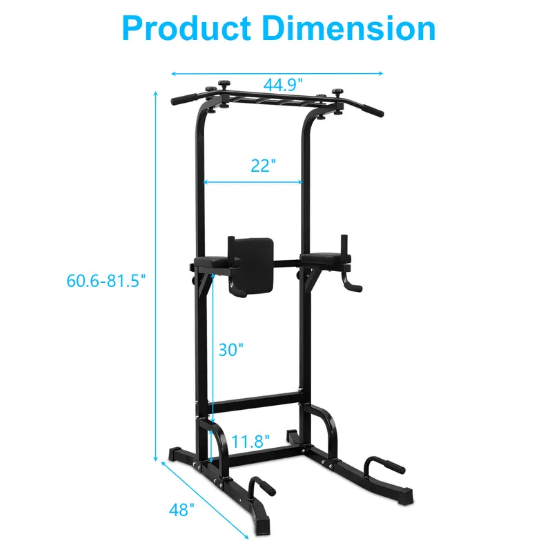 Power Tower Pull Up Bar Workout Dip Station for Strength — photo 2