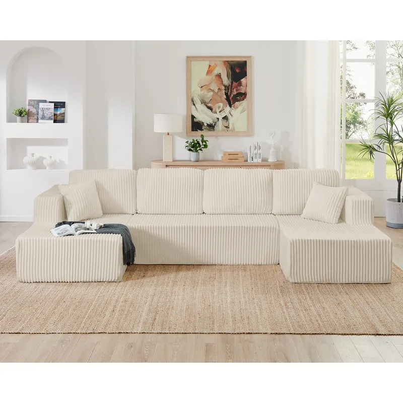 U Shape Modular Sectional Sofa — photo 5