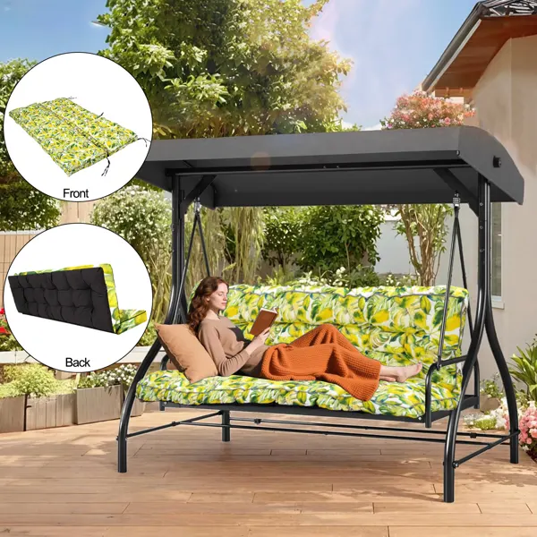 Outdoor Swing Cushions 63 Inch — photo 3