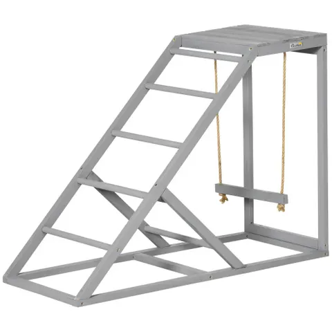 Swing Set with Chicken Perch and Hen Ladder