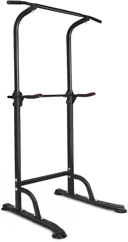 Sport Power Tower Workout Dip Station Pull Up Bar