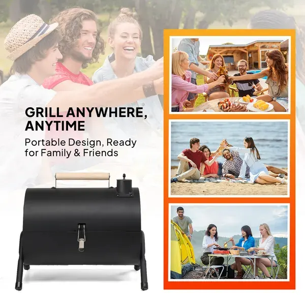 Portable Charcoal Grill Outdoor Stove — photo 6