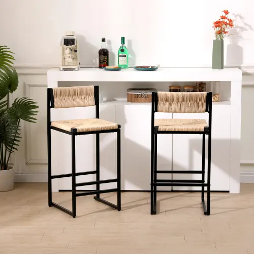 Honey Bar Stool Set of 2 — photo 2
