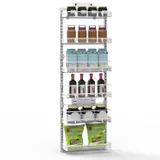 Black-white Options -- 1Pc Over the Door Pantry Organizer 6-Tier — photo 5