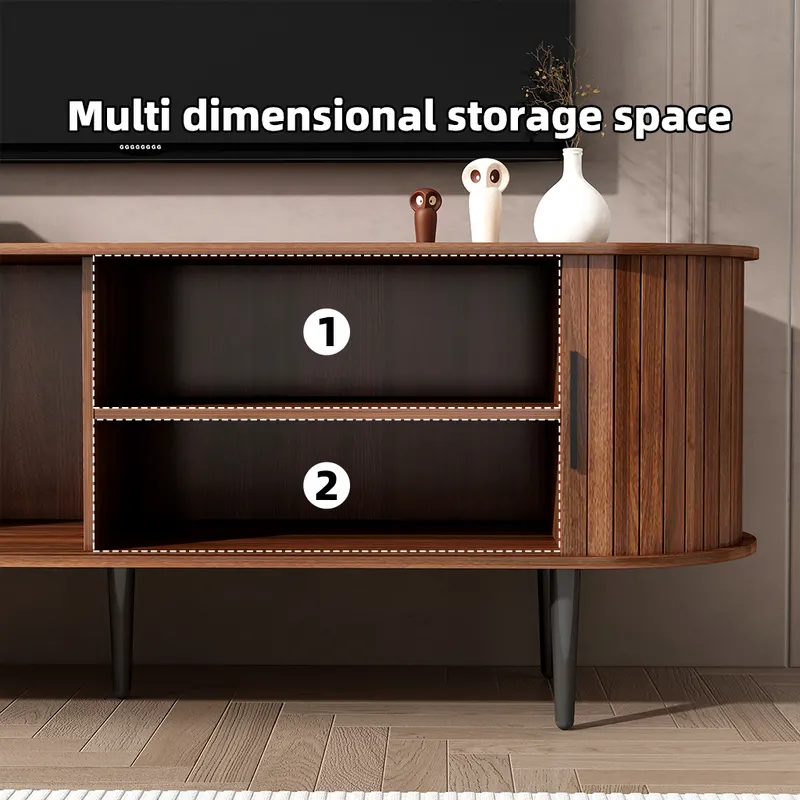 TV Stand β 55 Modern TV Console Table with Storage Compartment β photo 5