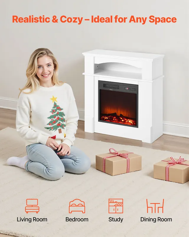 33 Inch Freestanding Fireplaces — photo 4