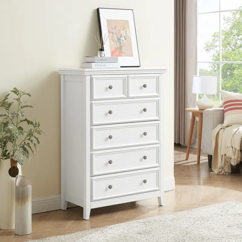 Modern 6 Drawers Dresser 6 Drawers Cabinet β photo 5