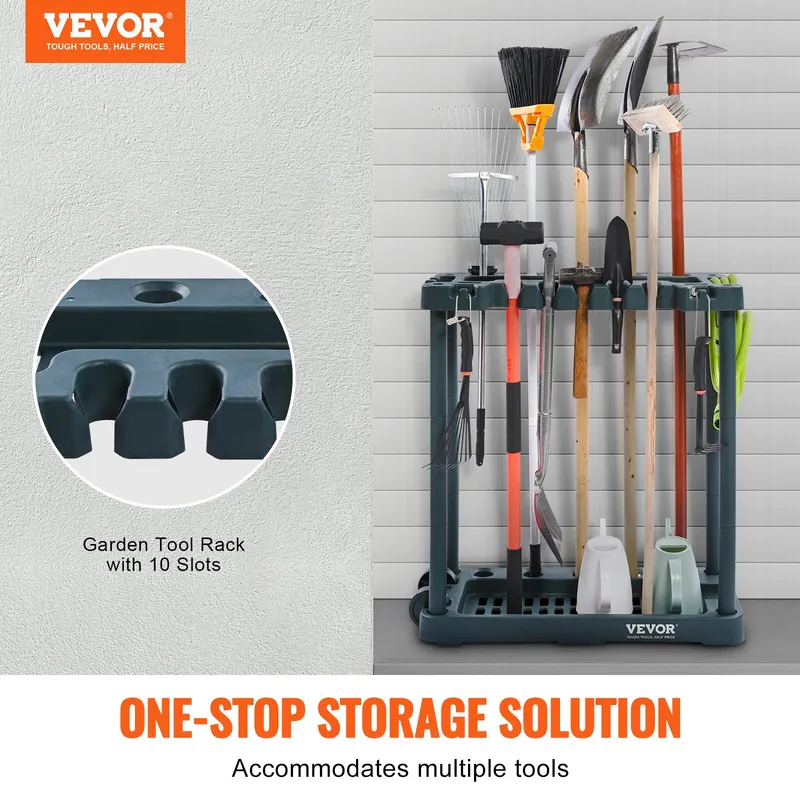 Garden Tool Organizer — 10 Slots — photo 5