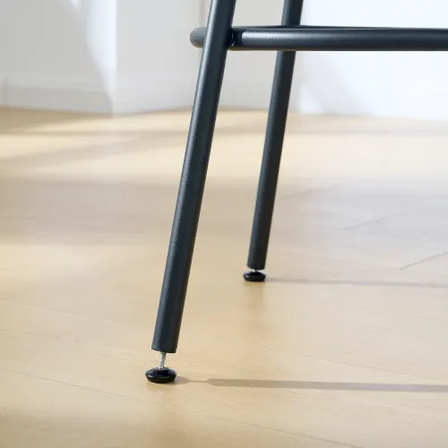 Round Bar Table and Stool Set with Shelf β photo 8