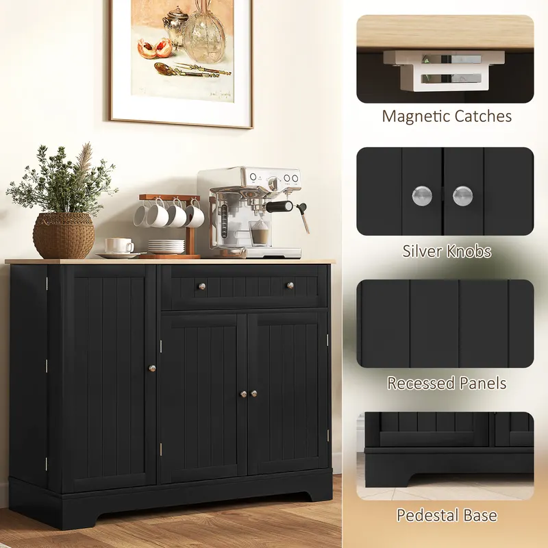 Modern Sideboard Cabinet — 41" Kitchen Buffet Cabinet — photo 3