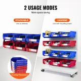 Plastic Storage Bin — (11-Inch X 11-Inch X 5-Inch) — photo 4