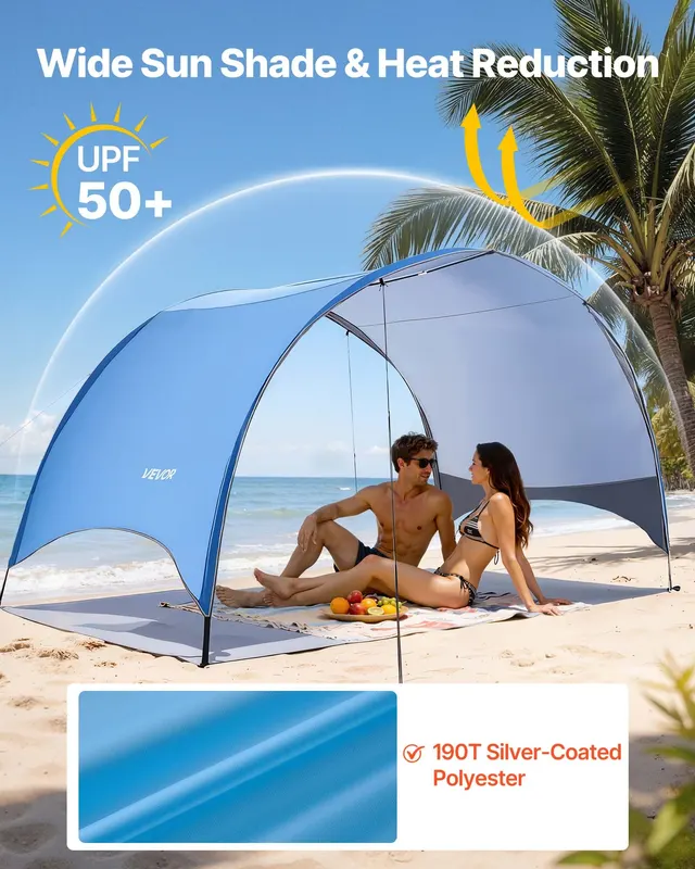 Beach Tent Sun Shelter for 4 Person — photo 4