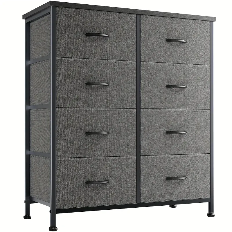 Dresser for Bedroom with 8 Drawers Tall Dresser β photo 8