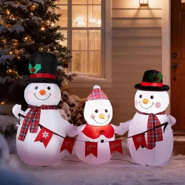 6.2FT Lighted Christmas Inflatable Decoration — photo 5