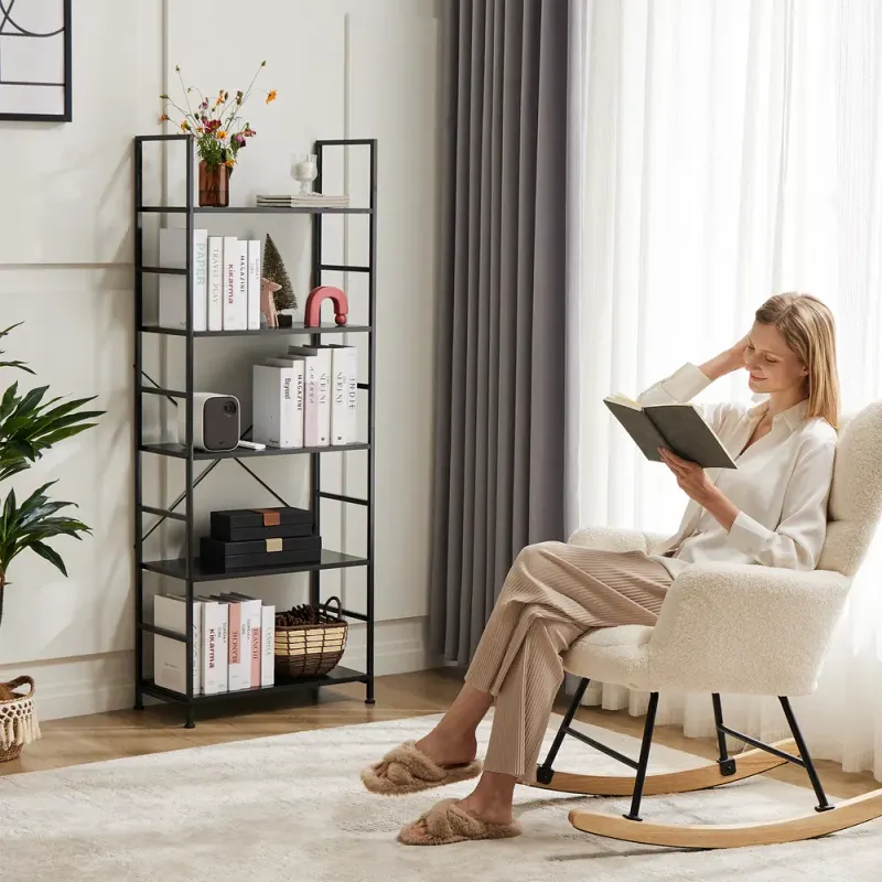 5 Tiers Bookshelf — Classically Modern Book Shelf — photo 7