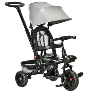 Kids Tricycle — 4 in 1 Foldable Trike with Reversible Seat