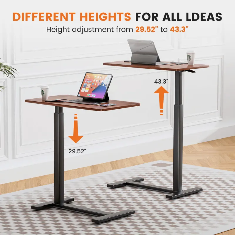 Adjustable Mobile Bed Table — Computer Desk — photo 3