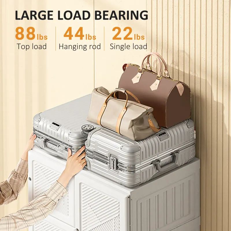 Portable Wardrobe Closet — Folding Bedroom Wardrobe — photo 7