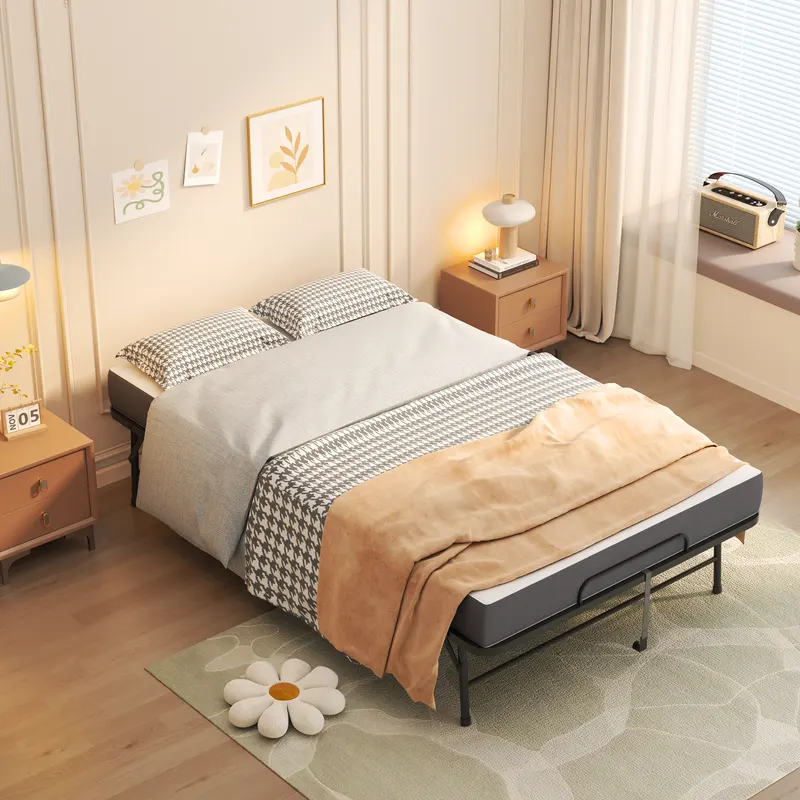 Large 75x46 Wide Folding Bed for Tall People — photo 2