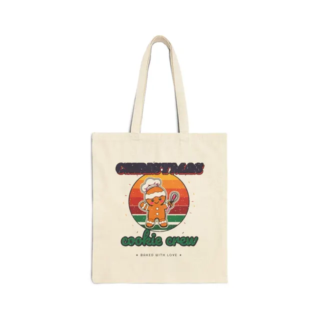 Christmas Cookie Crew Tote Bag