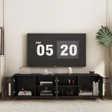 TV Stand with 16 Color LEDs — 68 Modern TV Stand — photo 2