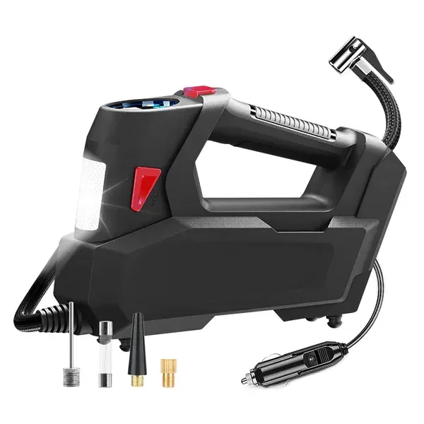 Portable Tire Inflator 120 PSI Maximum 90W Powered Tire — photo 2