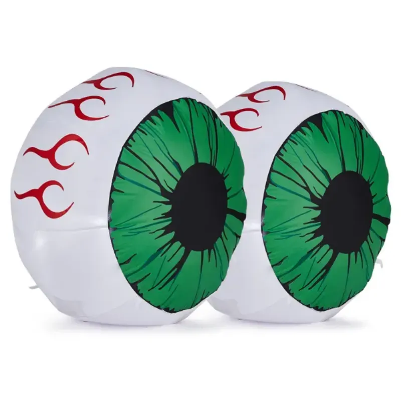 2 Packs Halloween Inflatables Large Set of Lighted Eyes β photo 2