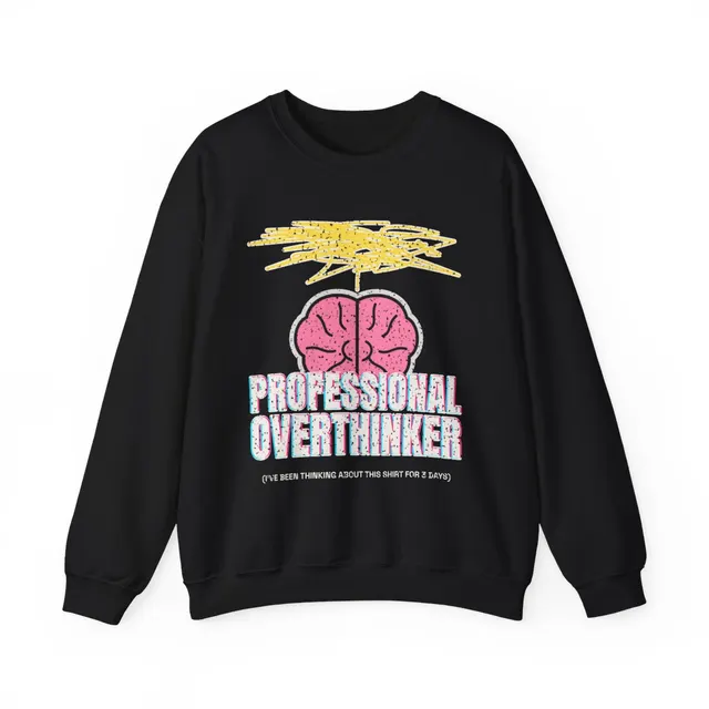 Professional Overthinker Crewneck Sweatshirt
