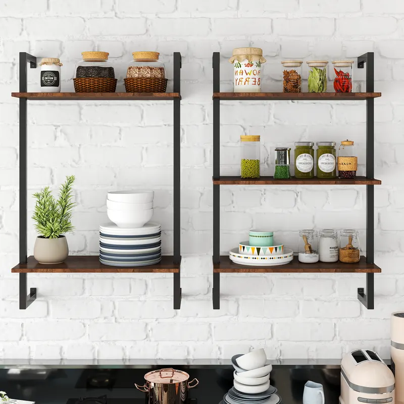 3 Tier and 2 Tier Bathroom Shelves Metal — photo 6