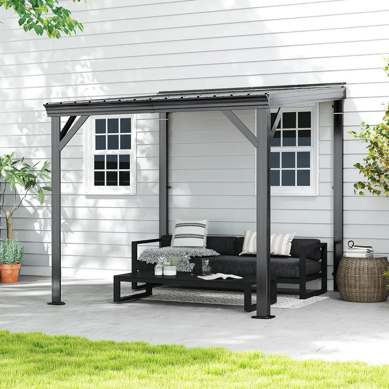 Lean to Gazebo with Upgraded Drainage System — photo 2