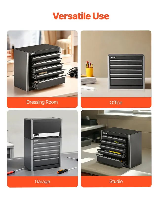 Metal Tool Box — 8.6-inch — photo 3