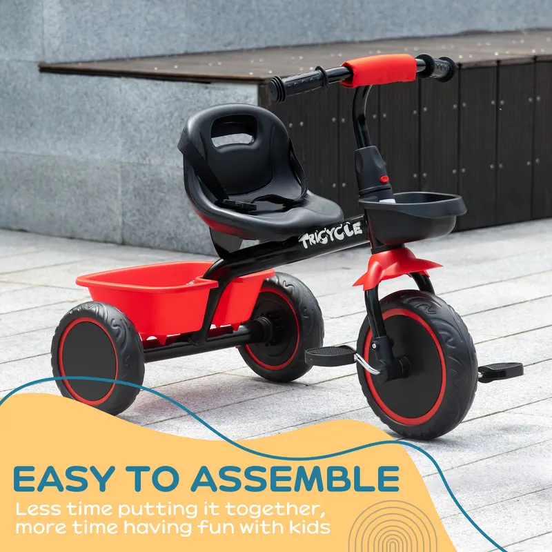 Tricycle for Toddlers Age 2-5 with Adjustable Seat — photo 6