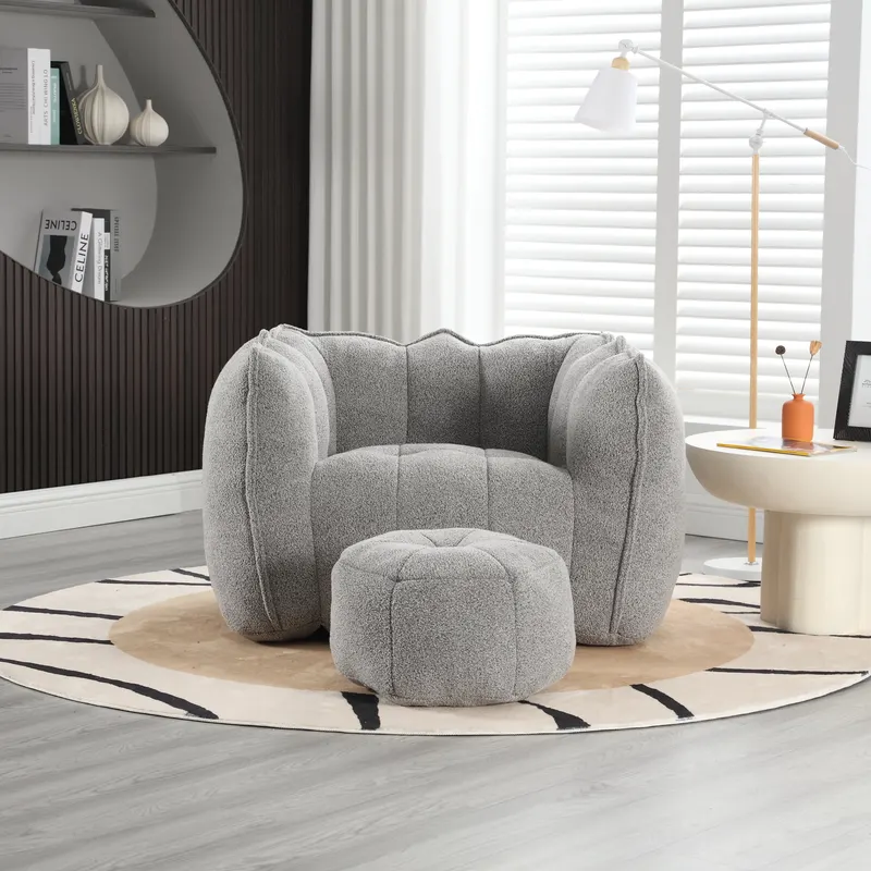 Soft Bean Bag Chair with High Resilient Foam(chips)for Living — photo 5