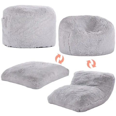 Bean Bag Bed Chair β Convertible Chair From Beanbag to Lounge