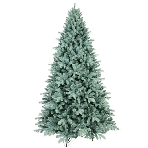Artificial 6ft Blue Green Tint Christmas Tree with 1390 PE PVC