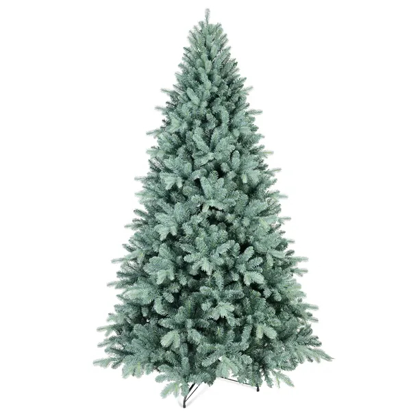 Artificial 6ft Blue Green Tint Christmas Tree with 1390 PE PVC