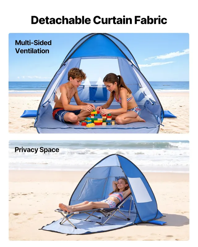 Beach Tent Sun Shelter for 2 Person — photo 2