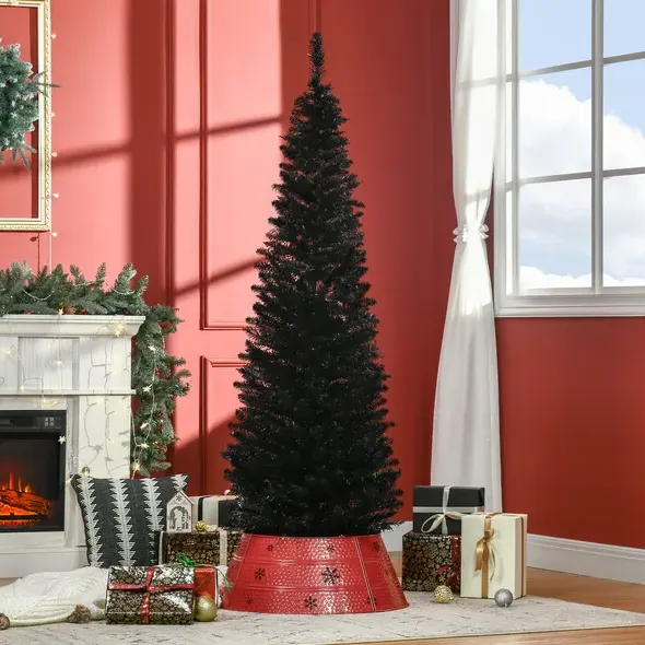 6 Ft Artificial Pencil Christmas Tree β photo 2