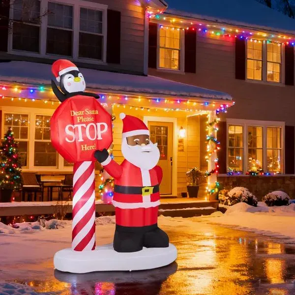 8.2FT Lighted Christmas Inflatable Decoration — photo 7