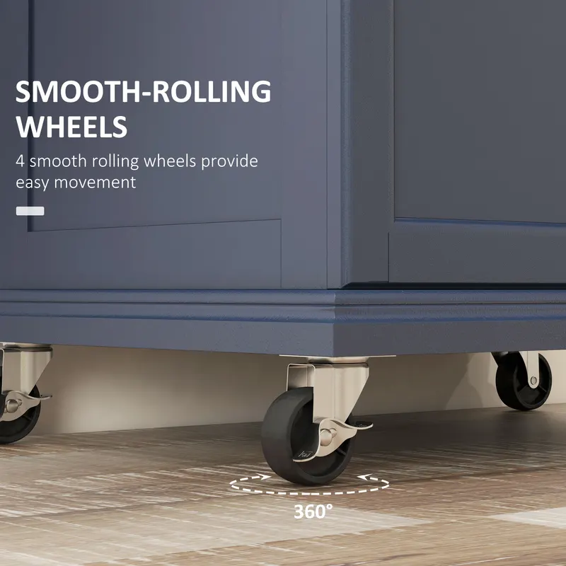 Kitchen Island on Wheels — photo 4