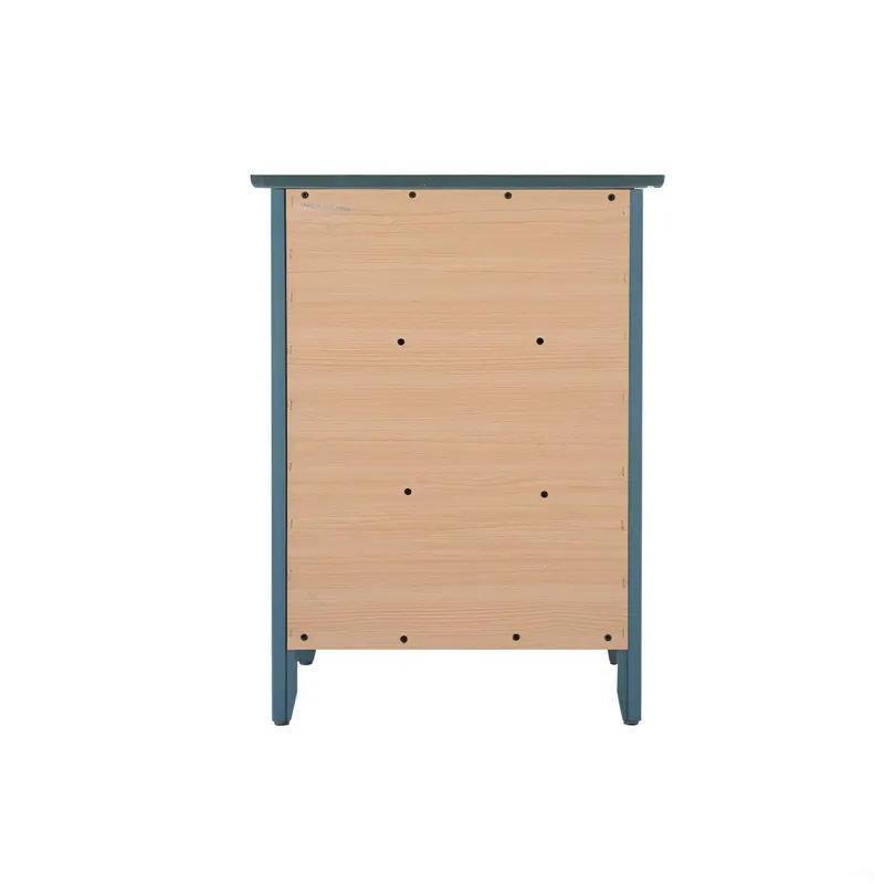 Teal Accent Nightstand for Modern Bedrooms — photo 4