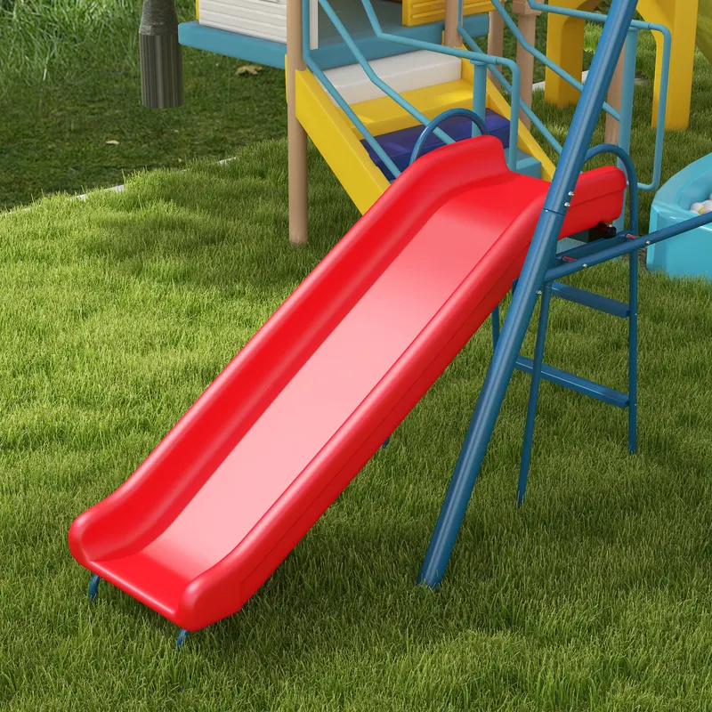 Metal Swing Set for Backyard β 3 in 1 Design with 1 Nest Swing β photo 5