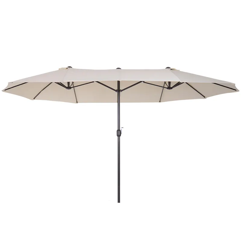 15ft Patio Umbrella Double-sided Outdoor Market Extra Large
