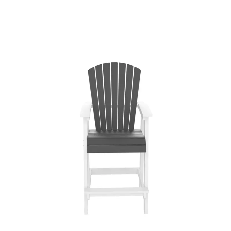 HDPE Bar Chair — Outdoor Tall Adirondack Chairs Set of 2 — photo 5