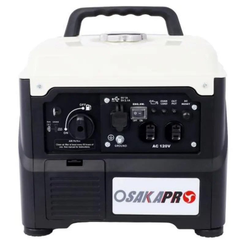 Portable 1200W Ultra-quiet Gas Engine Inverter Generator — photo 5