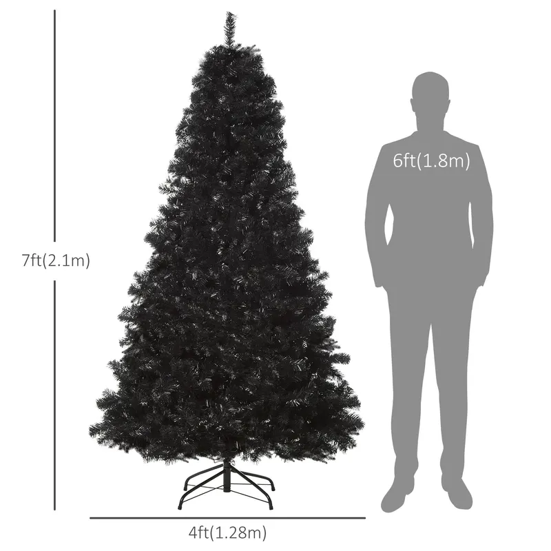 7ft Artificial Christmas Tree Holiday Home Indoor Decoration β photo 4