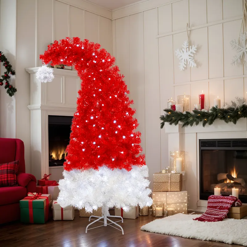 6FT Artificial Christmas Tree with LED Light