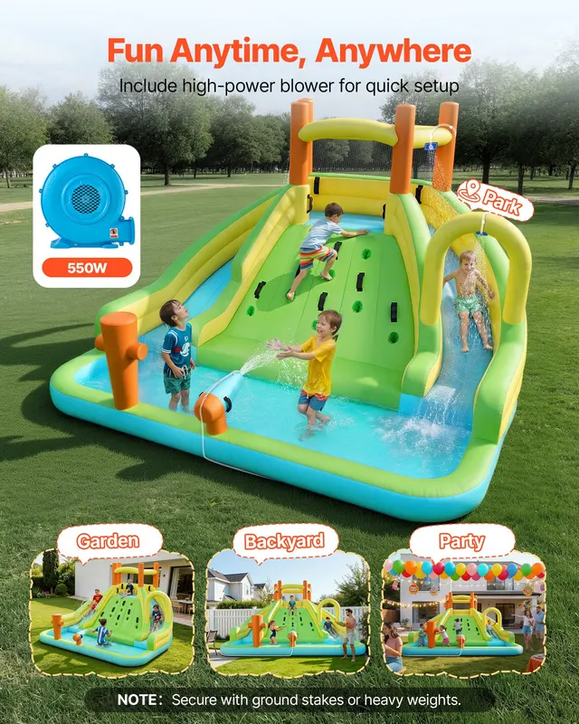 Inflatable Bounce House — 13.3 X 11.4 X 8.4 Ft Inflatable Bounce — photo 2