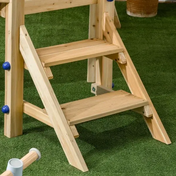 Wooden Swing Set Toddler Slide β photo 3
