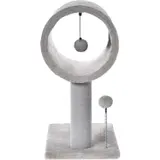 Gray Indoor Cat Tree with Hanging Ball 20.5Cat Tree with Tunnel — photo 3